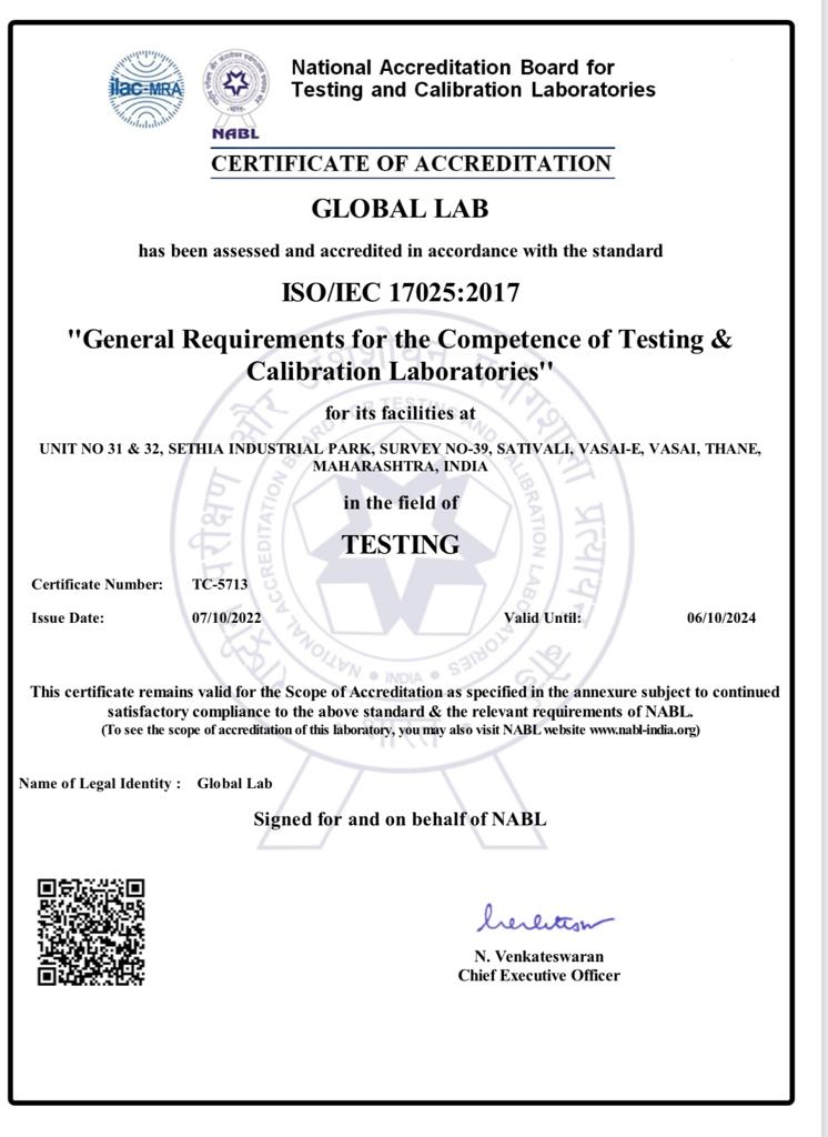 Mumbai Lab Testing