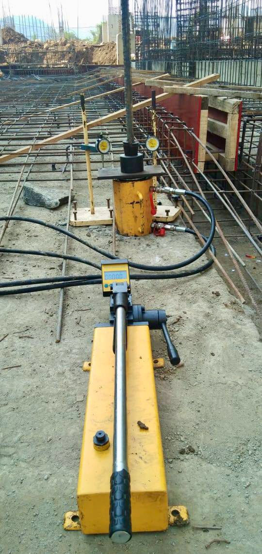 Rebar Anchor Pull out Test